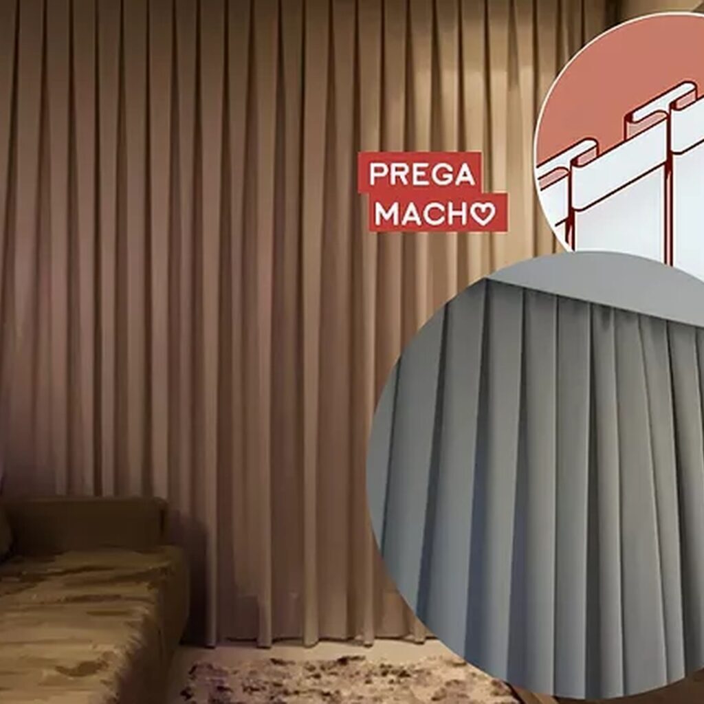 Cortinas Vila Velha es - Prega macho