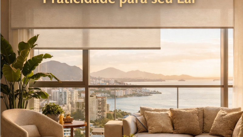 Transforme Seu Ambiente com a Praticidade da Persiana Rolo!