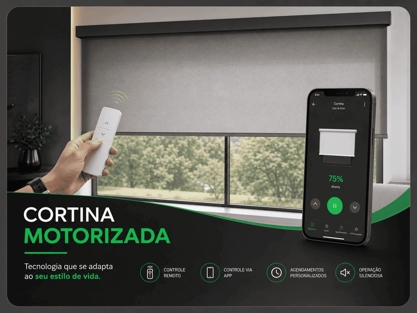 cortina elétrica